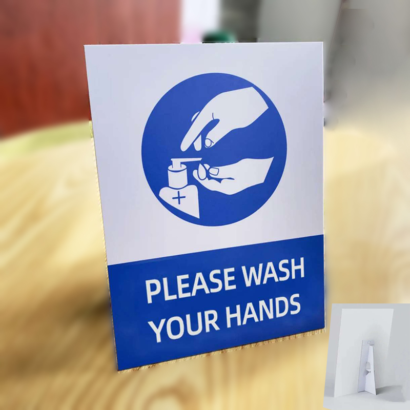 	Présentoirs de table imprimés personnalisés