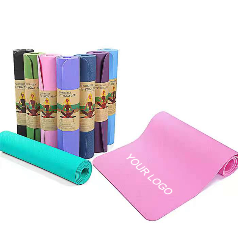 	Tapis de yoga personnalisés avec logo – accessoire sport et bien-être