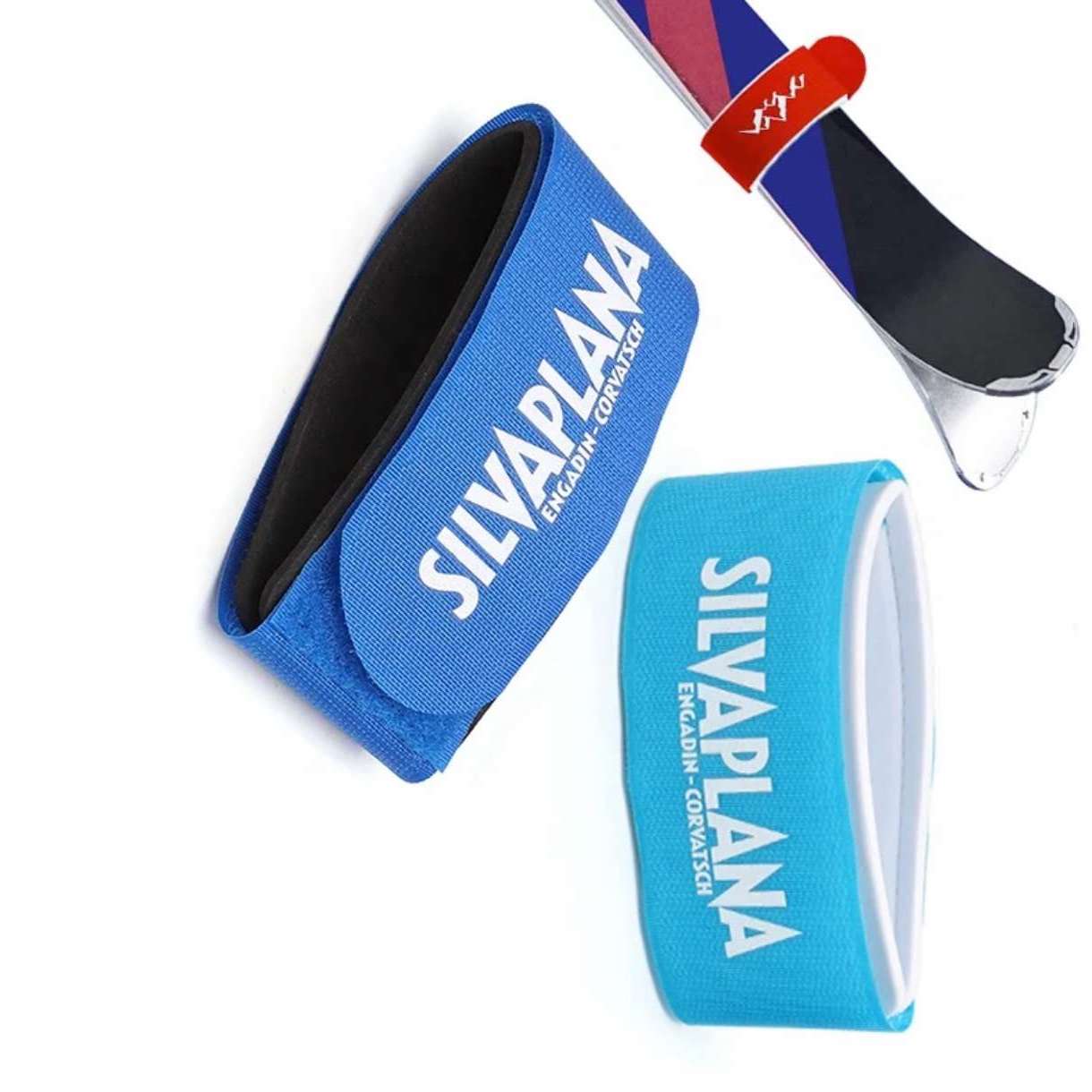 	Sangle de ski en velcro personnalisée avec logo