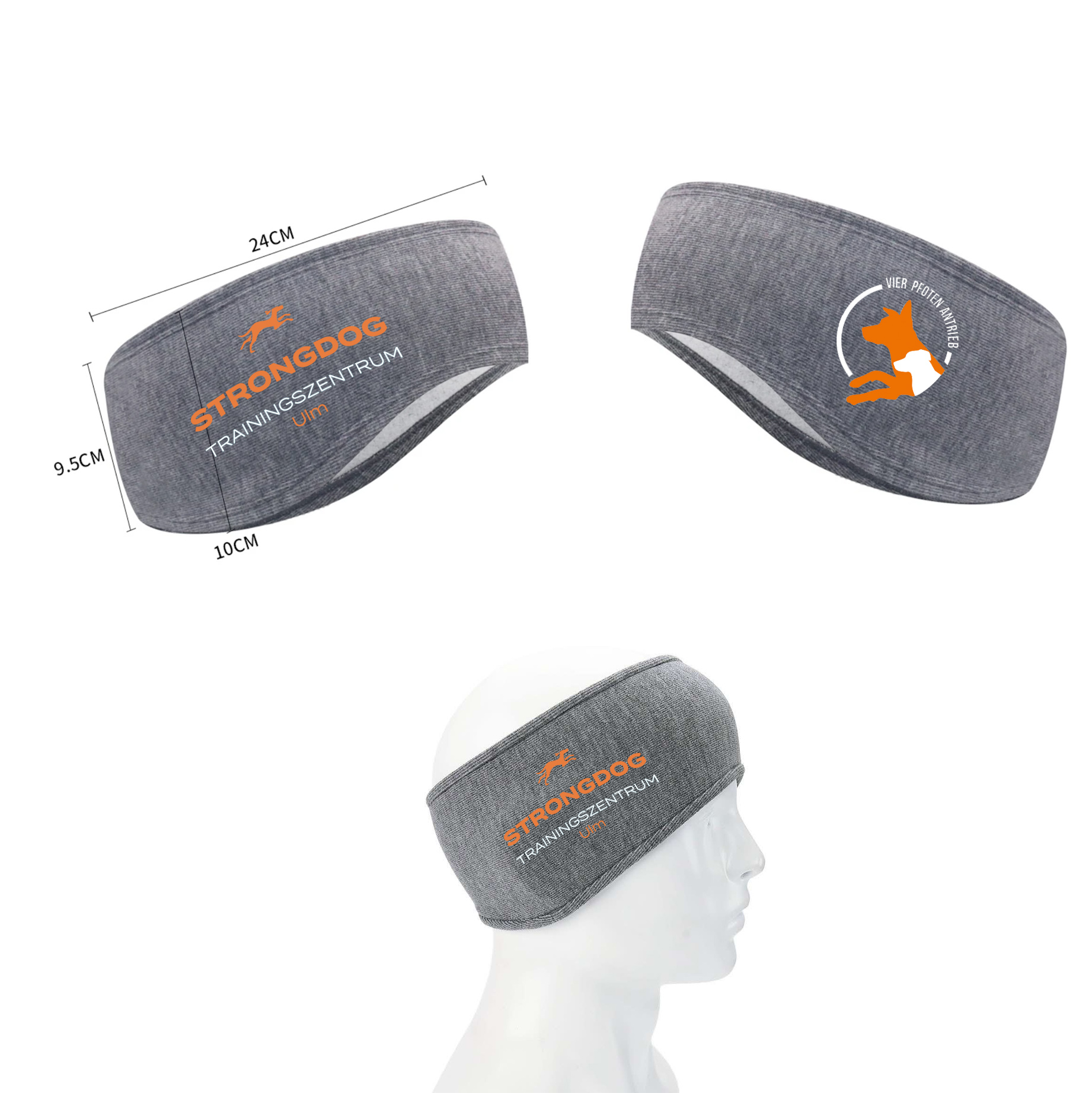 	Bandeaux sport personnalisés avec logo