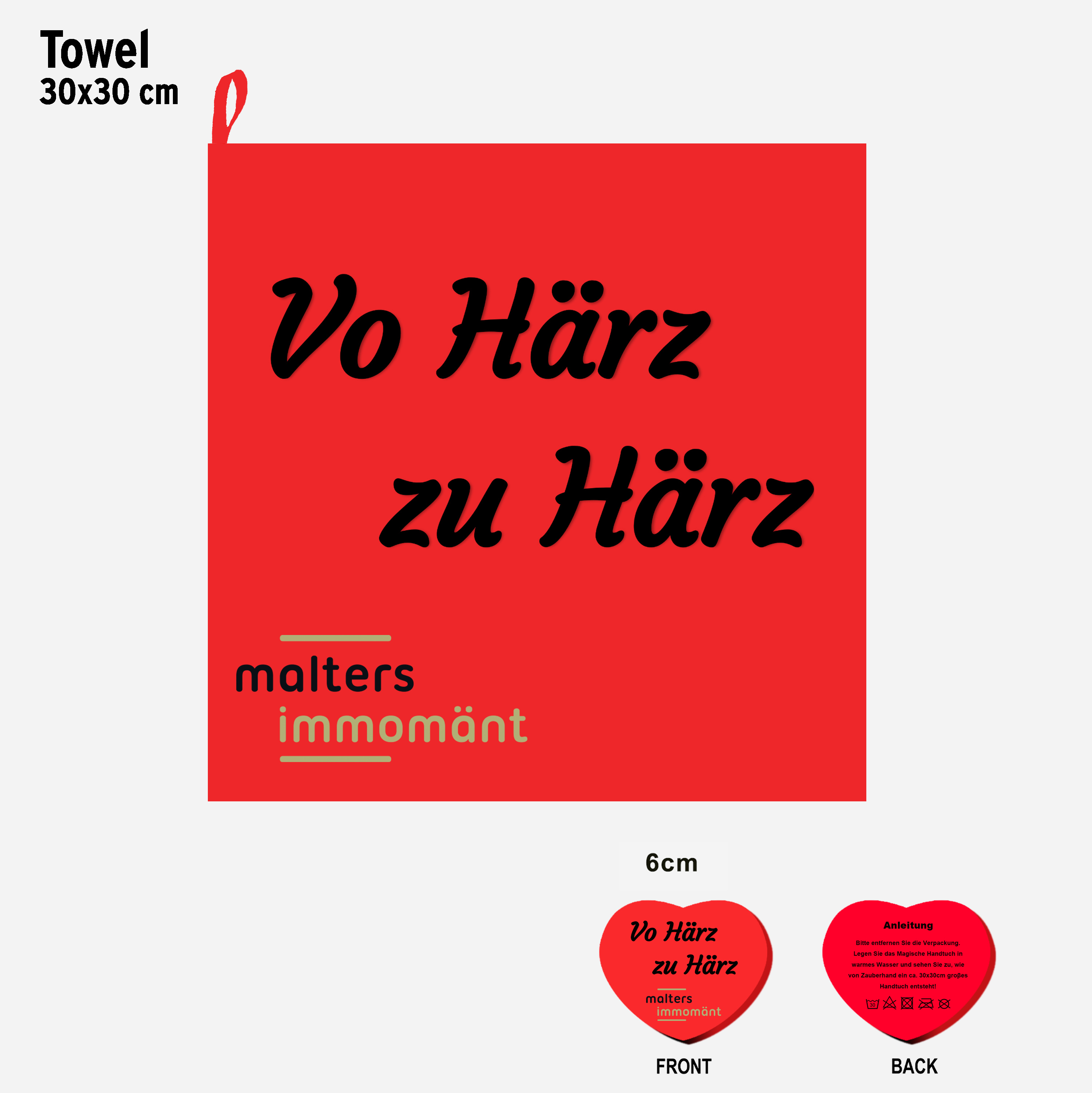 	serviette compressée personnalisée avec logo