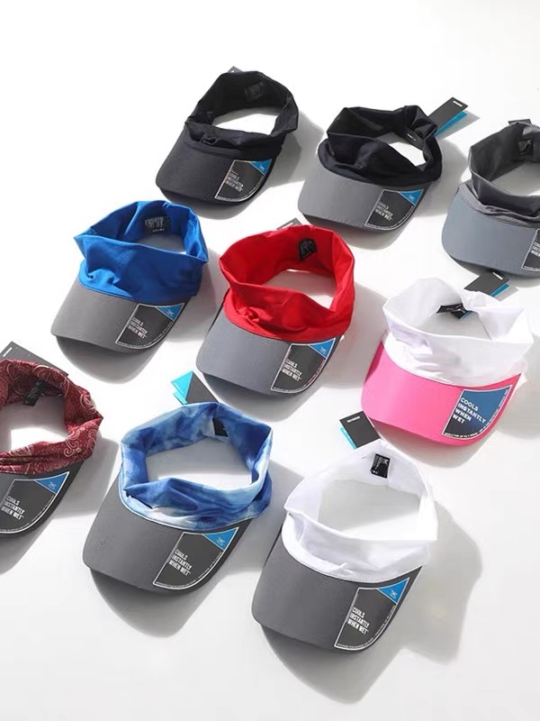 	Visière de sport personnalisable avec impression du logo