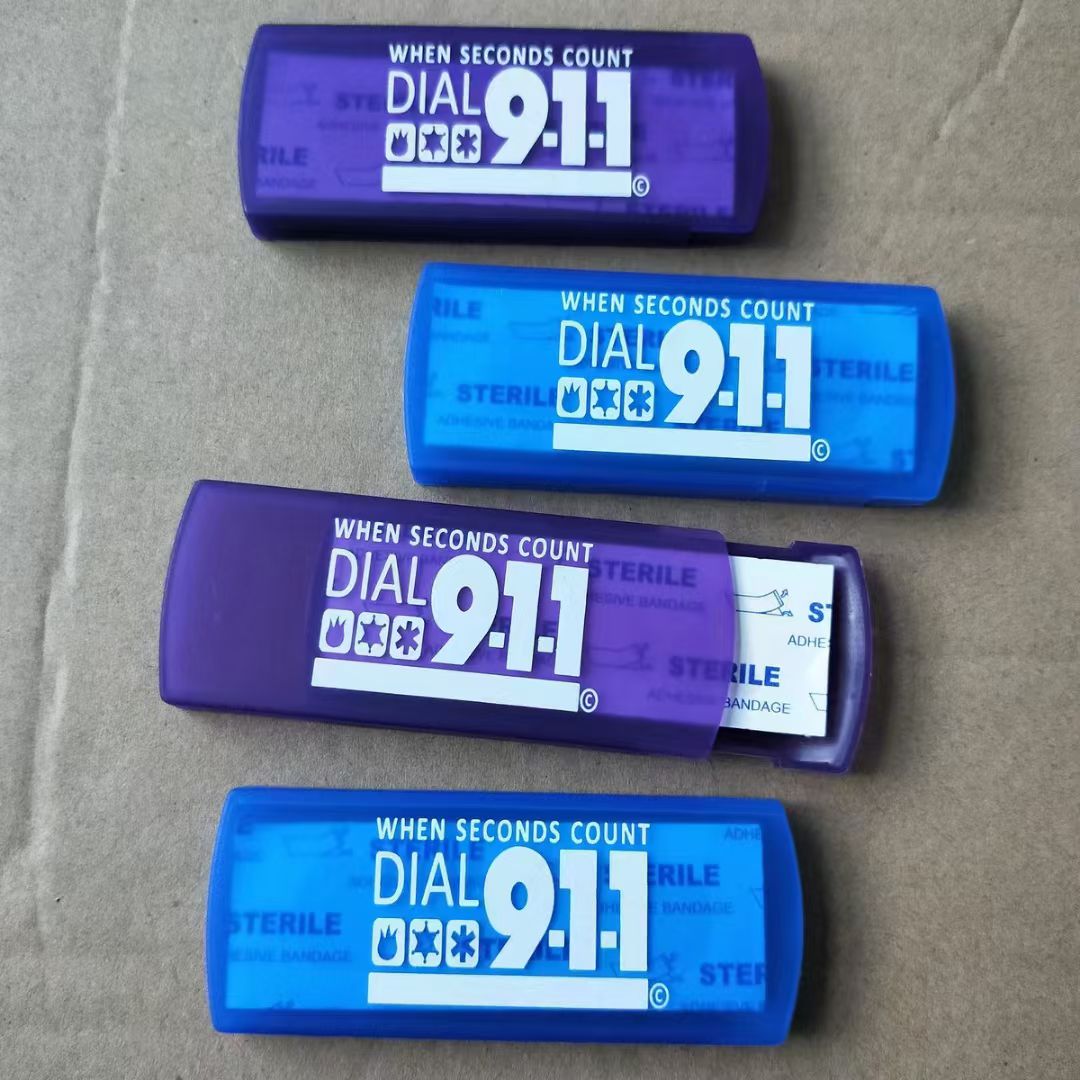 	Trousse de pansements personnalisée avec logo