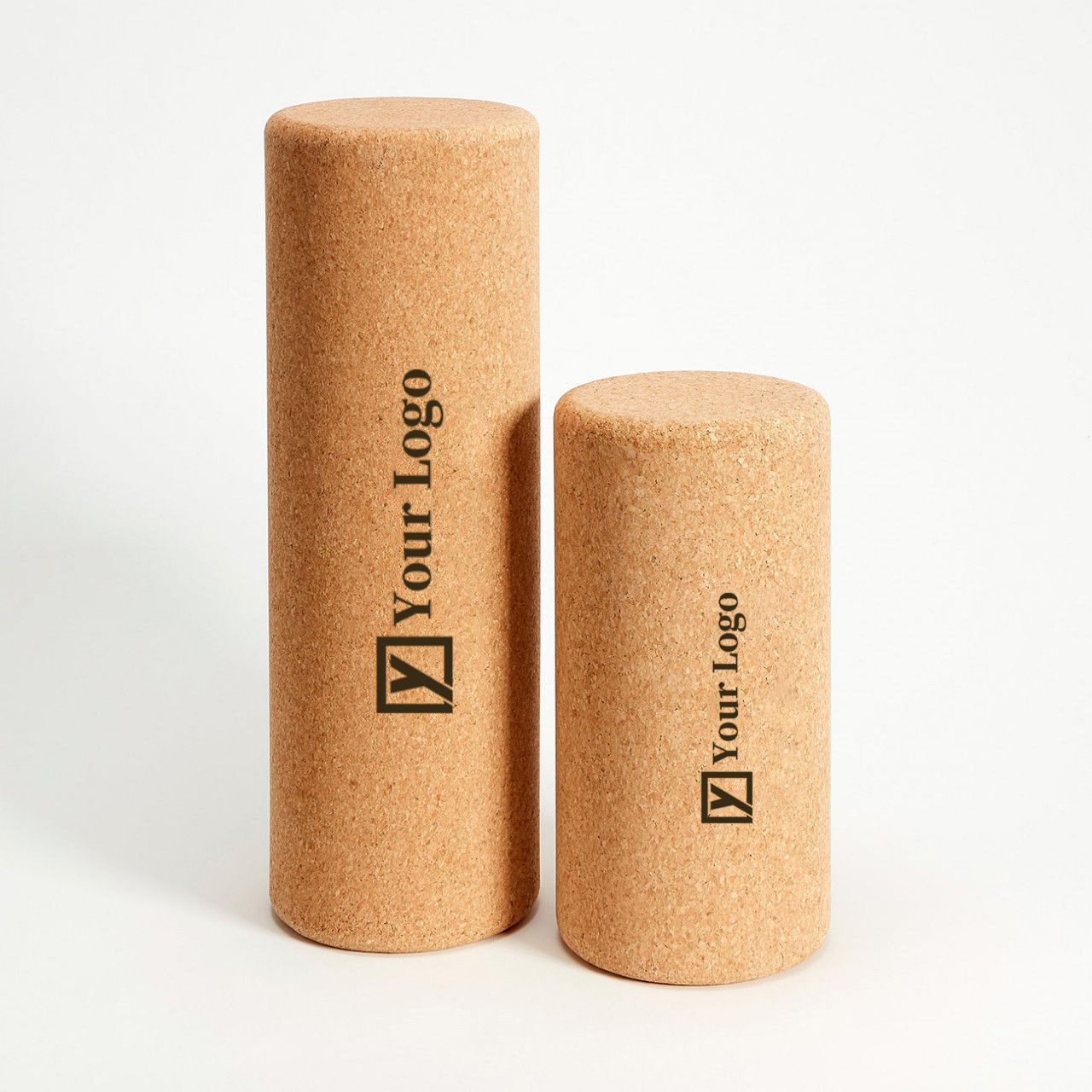 	Rouleau de massage en liège personnalisé avec logo