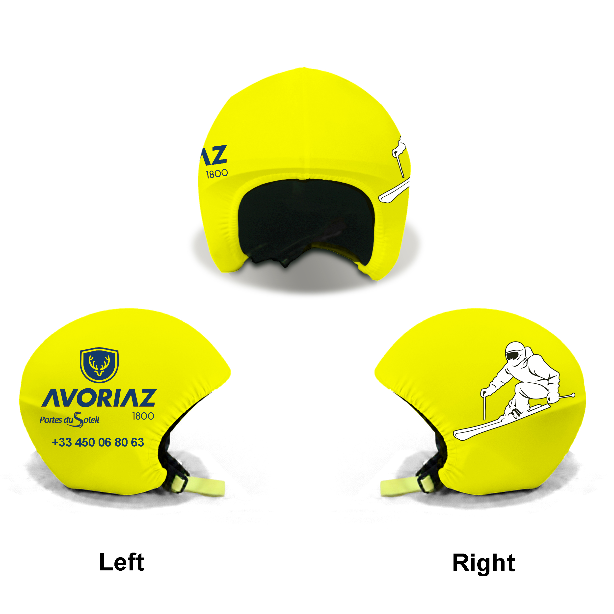 	housse casque ski personnalisée