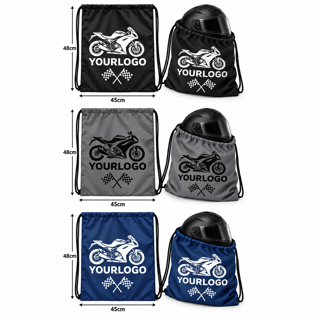 	Sac pour casque de ski personnalisé