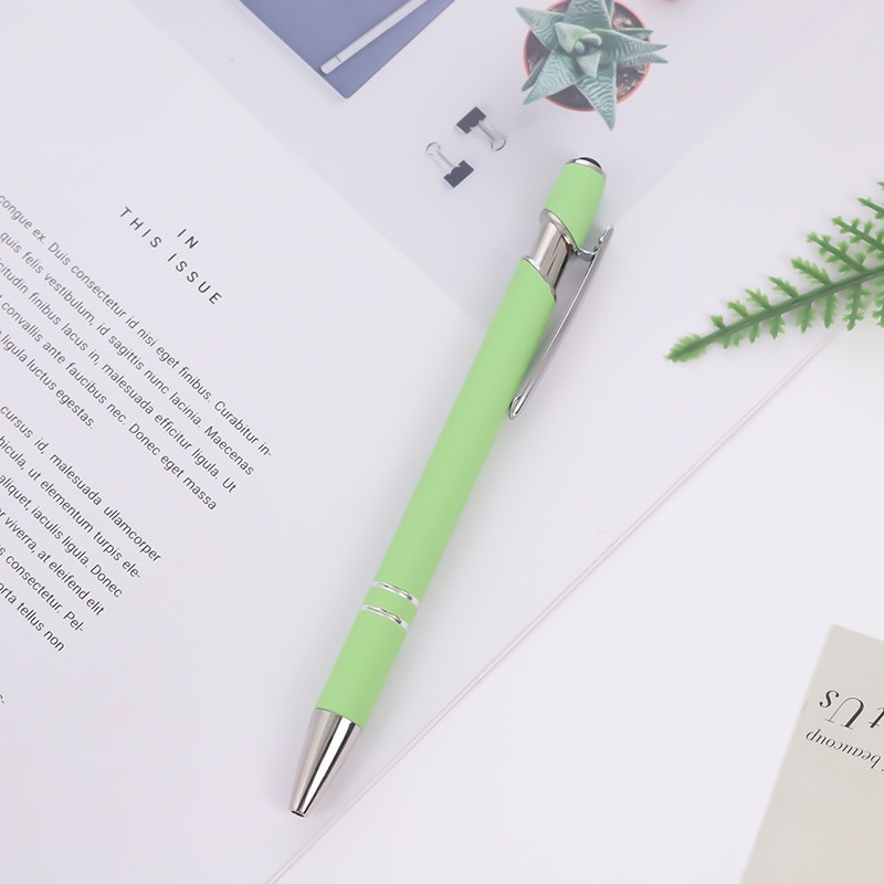Stylo tactile en métal personnalisé avec logo