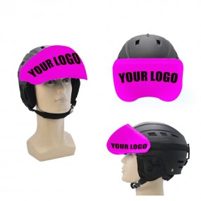 Couvre-visière de casque de ski personnalisé avec logo ...