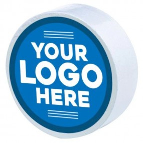 Serviette compressée personnalisée pour salon pro | Cad...