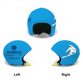 Couvre casque ski personnalisé pour club et compétition...