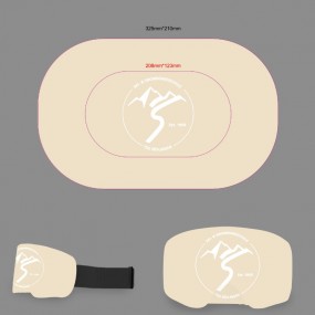 Housse microfibre pour masque de ski – Personnalisation...