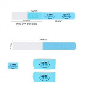 Sangle de ski en velcro personnalisée avec logo