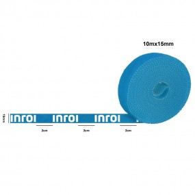 Serre-câbles velcro avec logo | Organiseur câbles publi...