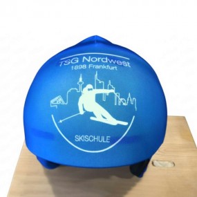 couvre casque de ski avec impression logo