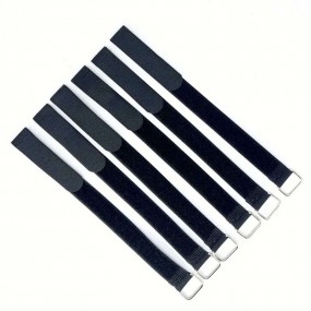 Serre-câbles en velcro avec œillet – Acheter et personn...