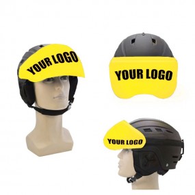 Couvre-visière de casque de ski avec logo brodé ou impr...