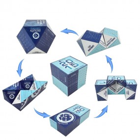 Cube pliable personnalisé – Cube publicitaire avec votr...