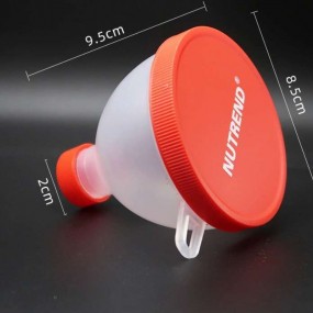 Boîte de rangement protéine avec entonnoir personnalisé...