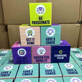 Magic cube publicitaire personnalisé avec logo entrepri...