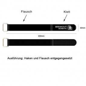 Attaches-câbles avec bande velcro et fermeture velcro