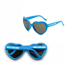 Lunettes de soleil en forme de cœur personnalisées – im...