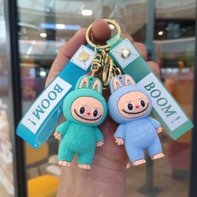 Porte-clés en silicone personnalisés avec logo – Porte-...