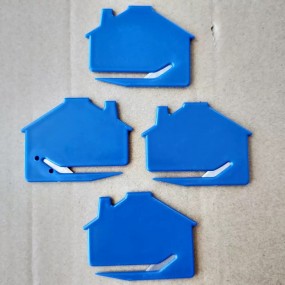 Ouvre-lettres avec logo gravé – Accessoire de bureau pe...