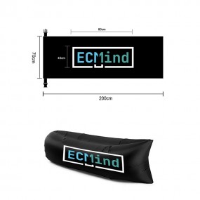 Canapé gonflable de plage et camping – Lazy Bag XXL per...