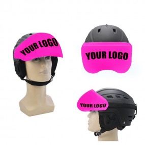 Couvre-visière de casque de ski personnalisé avec logo ...