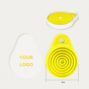 Entonnoir pliable personnalisé avec logo | Objet public...