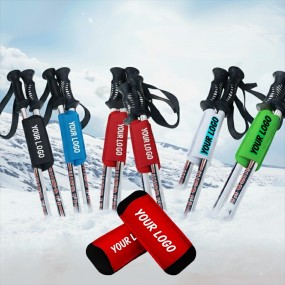 Attache-ski nordique personnalisée – impression logo
