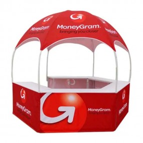 Pavillon de vente mobile personnalisé – Tente hexagonal...