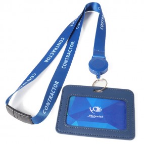 Lanyards et porte-cartes personnalisés avec enrouleur –...