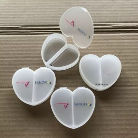 Boîte à pilules mini personnalisée – Pilulier de voyage...