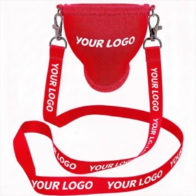 Porte-verre à vin personnalisé à porter autour du cou a...