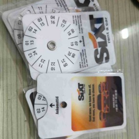 Disque de stationnement personnalisé avec logo – Goodie...