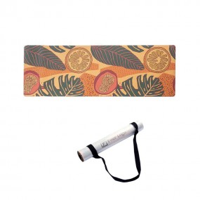 Tapis de yoga écologique en liège à personnaliser avec ...