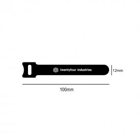 Organiseur de câbles velcro avec logo – Accessoire publ...