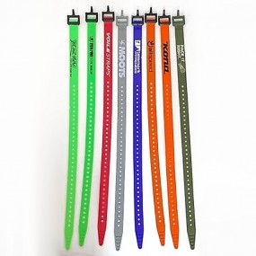 Sangle de fixation ski avec clip aluminium – Skiband pe...