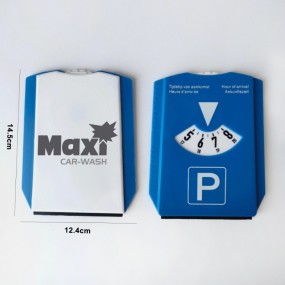 disque de stationnement personnalisé