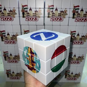 Cube magique personnalisé – Rubik's Cube avec logo impr...