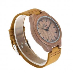 Montre en bois personnalisée – Impression de logo sur m...