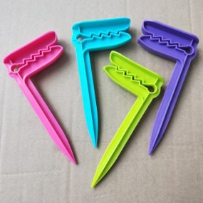 Pinces à serviette en plastique personnalisées / Pince ...