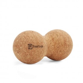 Balle de fascia en liège gravée avec logo