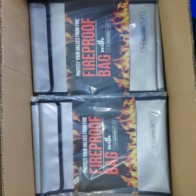 Sac de documents sécurisé ignifuge personnalisé – Goodi...