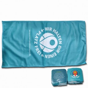 Serviette magique compressée personnalisée | Cadeau pub...