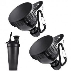 Boîte de rangement protéine avec entonnoir personnalisé...