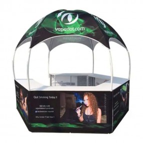 Pavillon de vente mobile personnalisé – Tente hexagonal...