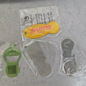 Jetons et débloqueurs de caddie personnalisés | Porte-c...