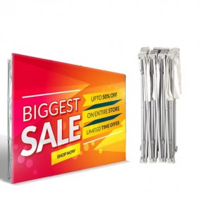 Présentoir avec système velcro – Mur d’exposition pliab...